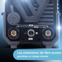 STAHLWERK DC TIG 200 ST - Set totalmente equipado - Soldadora TIG Combi con 200 A y MMA, soldadura de acero, acero inoxidable y mucho m&aacute;s. (sin soldadura ALU)