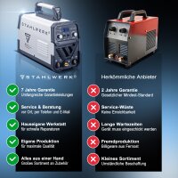 STAHLWERK DC WIG 200 ST IGBT - Vollaustattung Set - Kombi WIG Schwei&szlig;ger&auml;t mit 200 A und MMA, Schwei&szlig;en von Stahl, Edelstahl uvm. (kein ALU-Schwei&szlig;en)