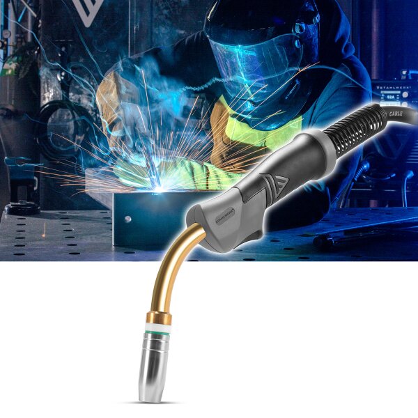 StahlwerkWelding Torch MIG MAG AK15/MB15 5m Hose Package Euro Central Connection Welding Machine Acc 34281974