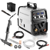 MIG MAG 175 ST IGBT welder with synergic wire feed and...