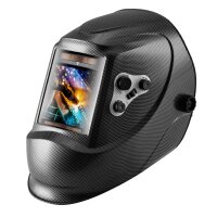 STAHLWERK ST-950-XC full automatic real color welding helmet with 3 in 1 function carbon look