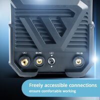 STAHLWERK AC/DC TIG 200 ST IGBT Combination Welder with 200 Amp TIG MMA, Aluminum Welding