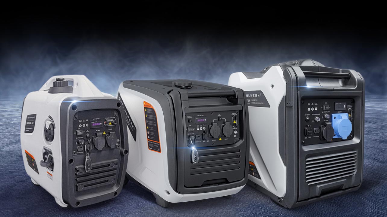 STAHLWERK Inverter-Stromerzeuger IG-3500, IG-4000 und IG-5500 ST