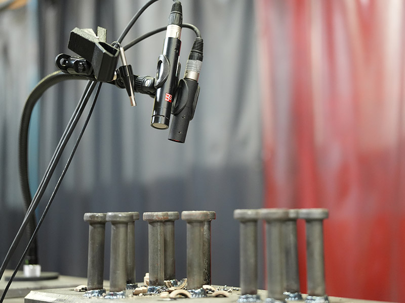 MEMS-mikrofonit: Anturit hitsauspistooleille testissä