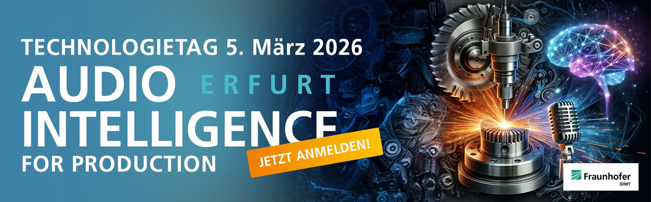 Fraunhofer-teknologiapäivä - Audio Intelligence for Production
