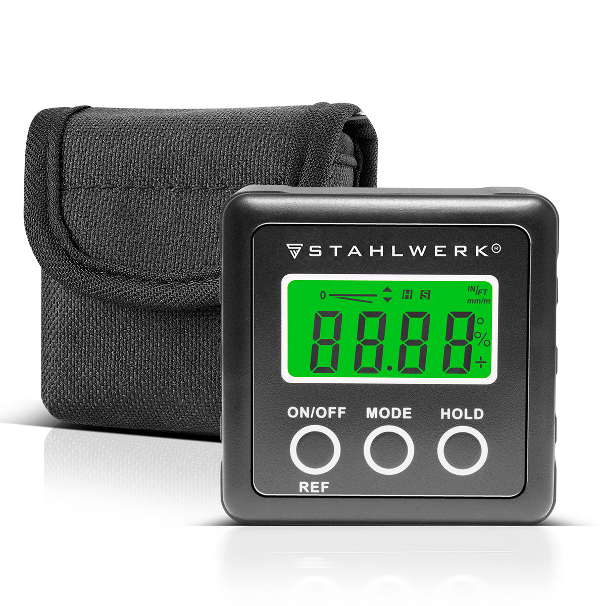 STAHLWERK Digital Protractor LB-360 ST Inclinometer Level Box